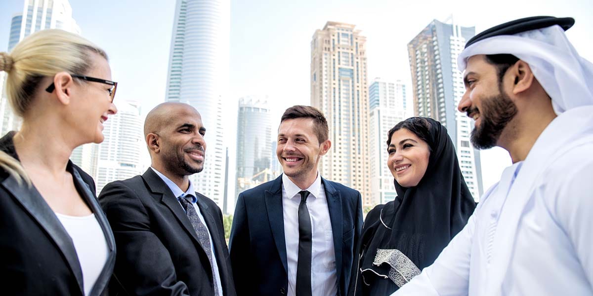 Reem Dubai team collaborating to support clients in business setup